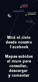 El cielo del mes, accediendo a Facebook, para aprende y compartir El cielo del mes, accediendo a Facebook, para aprende y compartir